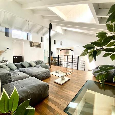 Luxury Industrial Apt Vicino Al Centro Con Garage Brescia Eksteriør billede